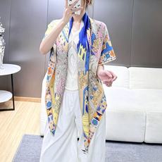【双面同色 丝毛款】羊绒新款 买了都说好看‼️推荐💕【四方之风宫殿140】羊绒方巾‼️H家ZG爆款🎁💟立体呈现图案纹路实 【双面同色 丝毛款】羊绒新款 买了都说好看‼️推荐💕【四方之风宫殿140】羊绒方巾‼️H家ZG爆款🎁💟立体呈现图案纹路实