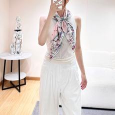 🆕 Dioramour 印花方巾 90 厘米粉色桑蚕丝斜纹面料多色 Revolution Flowers 图案 Re 🆕 Dioramour 印花方巾 90 厘米粉色桑蚕丝斜纹面料多色 Revolution Flowers 图案 Re