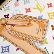 🆕 LV X TM MONOGRAM MULTICOLOR COLLECTOR SQUARE 140丝毛双面披肩 路 🆕 LV X TM MONOGRAM MULTICOLOR COLLECTOR SQUARE 140丝毛双面披肩 路