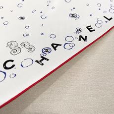 ❤Chanel 🌊✨🐚💙Coco Beach 90双面斜纹真丝方巾 把夏天系在身上 被它的印花治愈,Coco Beach ❤Chanel 🌊✨🐚💙Coco Beach 90双面斜纹真丝方巾 把夏天系在身上 被它的印花治愈,Coco Beach