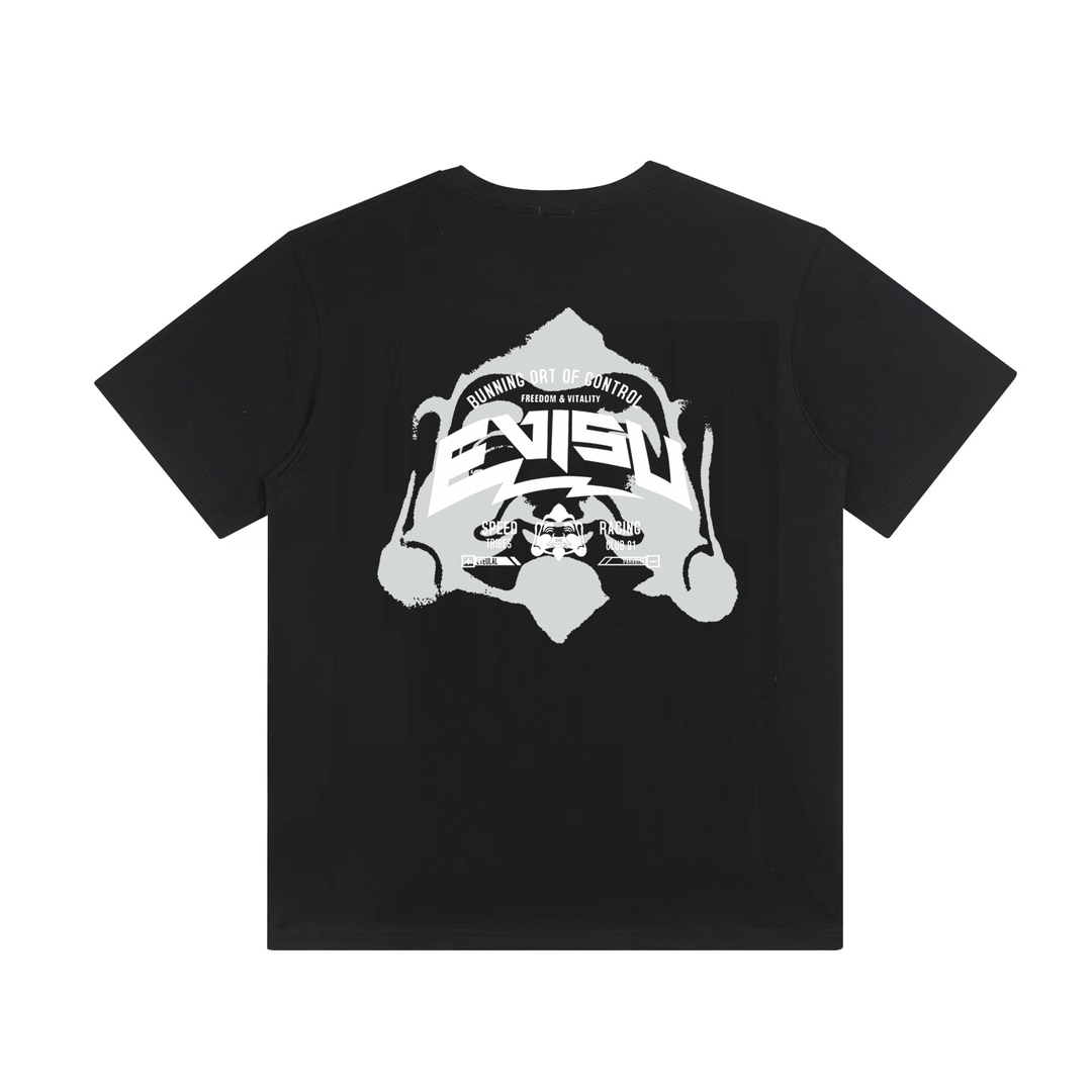 Evisu Short-Sleeved T-Shirts in 128 MDL: 32 Black & White, S-XL Sizes