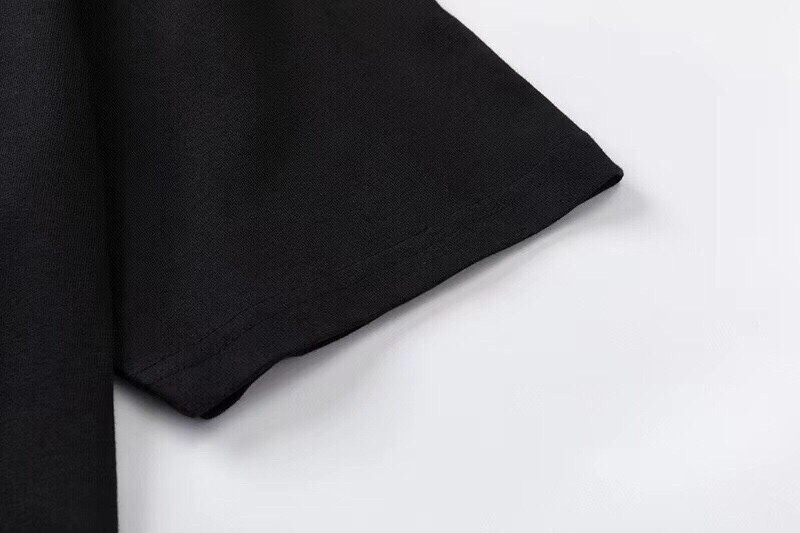 MDL N001 EVISU Short-Sleeve T-Shirts in Black and White, 32 Pieces, Sizes S-XL - 图片 6