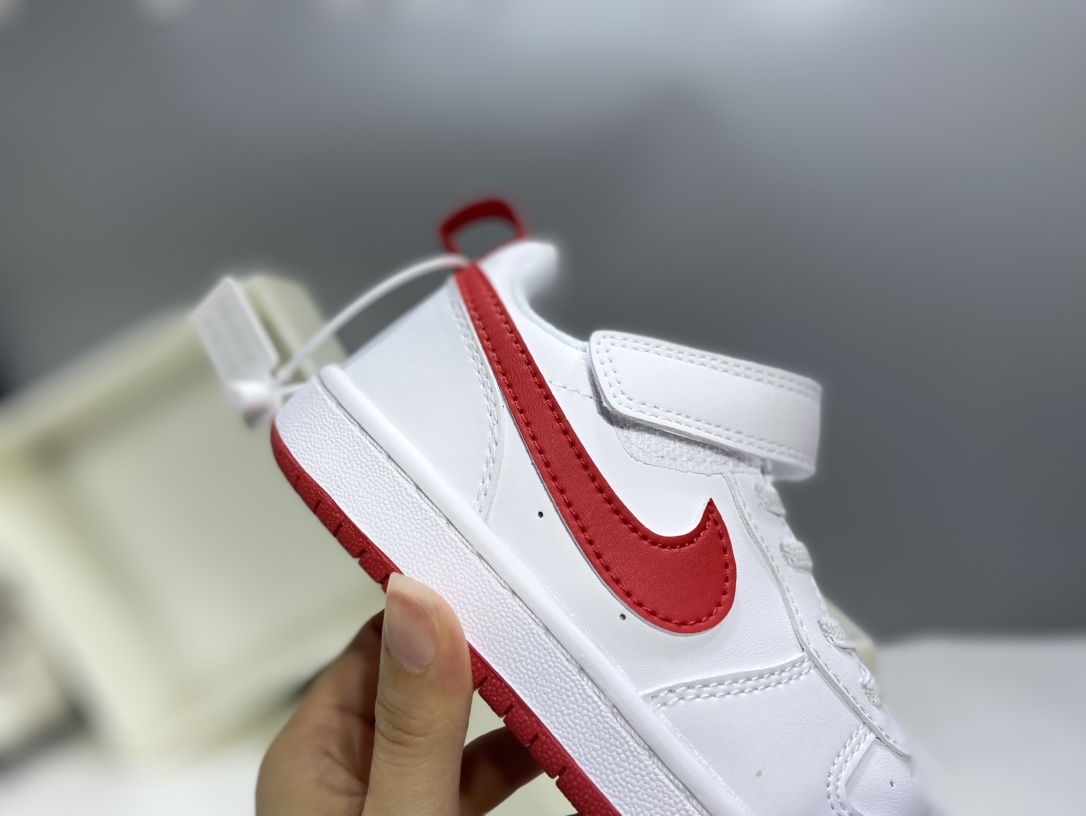 图片[5]-Nk Court BoroughLow 2（PSV) 2024秋季男女童魔术扣小白鞋休闲运动鞋板鞋防滑儿童鞋 24-37-选品中心