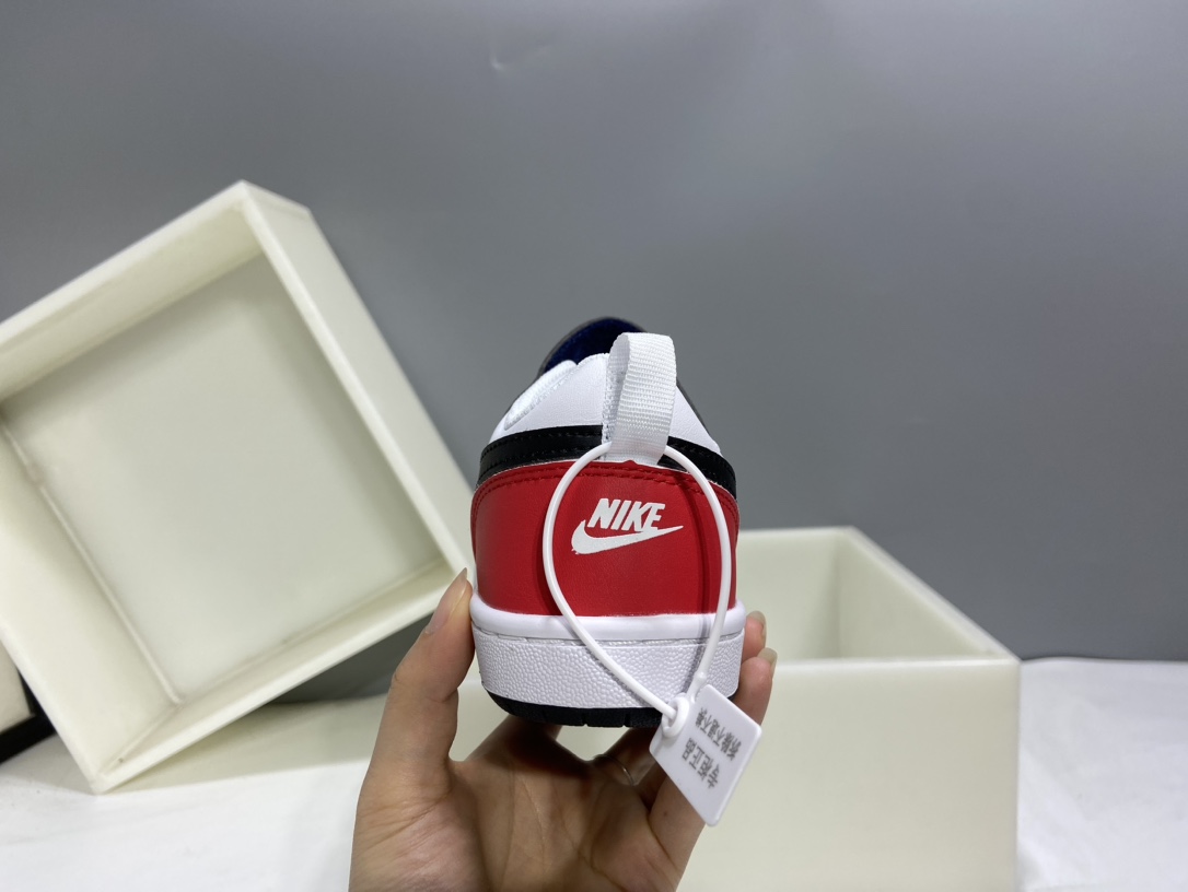 图片[6]-Nk Court BoroughLow 2（PSV) 2024秋季男女童魔术扣小白鞋休闲运动鞋板鞋防滑儿童鞋 24-37-选品中心