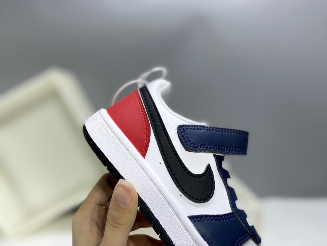 图片[5]-Nk Court BoroughLow 2（PSV) 2024秋季男女童魔术扣小白鞋休闲运动鞋板鞋防滑儿童鞋 24-37-选品中心