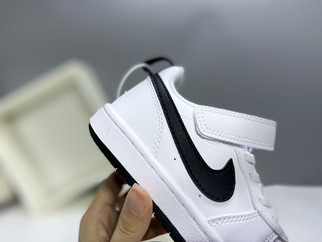 图片[5]-Nk Court BoroughLow 2（PSV) 2024秋季男女童魔术扣小白鞋休闲运动鞋板鞋防滑儿童鞋 24-37-选品中心