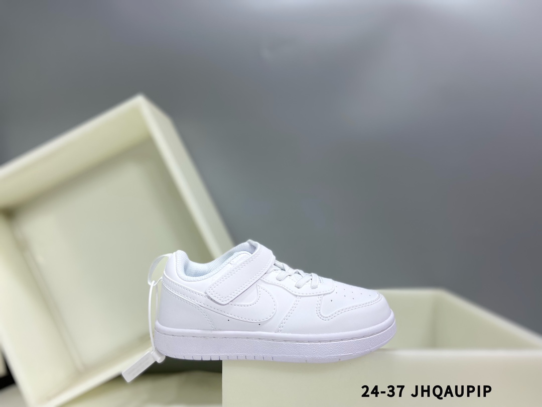 图片[7]-🈴集合图 Nk Court BoroughLow 2（PSV) 2024秋季男女童魔术扣小白鞋休闲运动鞋板鞋防滑儿童鞋 24-37-选品中心