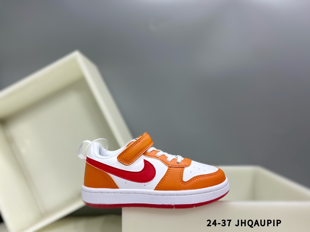 图片[4]-🈴集合图 Nk Court BoroughLow 2（PSV) 2024秋季男女童魔术扣小白鞋休闲运动鞋板鞋防滑儿童鞋 24-37-选品中心