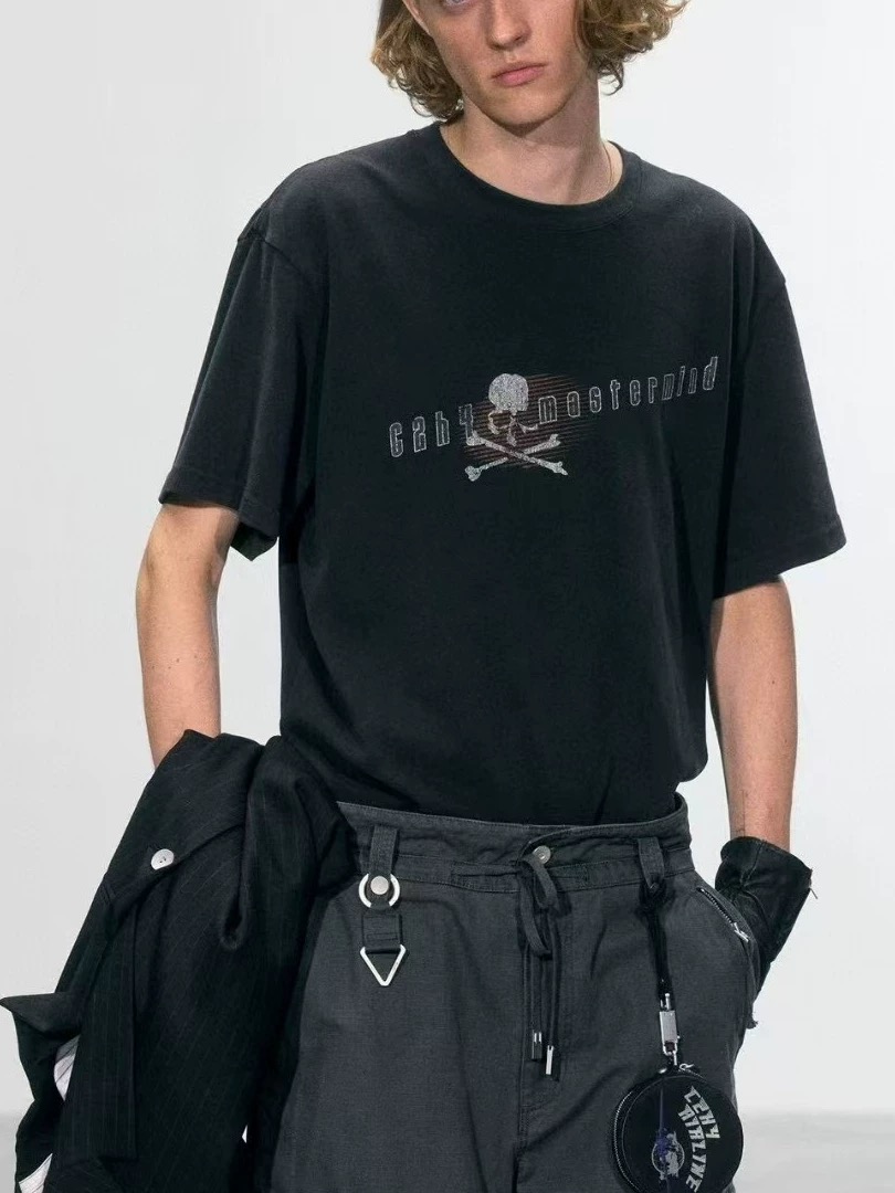 ❥8020#P75
新款 mastermind Japan MMJ x C2H4 old school
联名 骷髅短袖T恤 裂纹做旧
美式高街男女街头潮流宽松短袖
采用280克 纯棉双沙面料 重磅爽滑 索罗娜螺纹
尺码:(S-M-L-XL)
颜色:黑色 白色