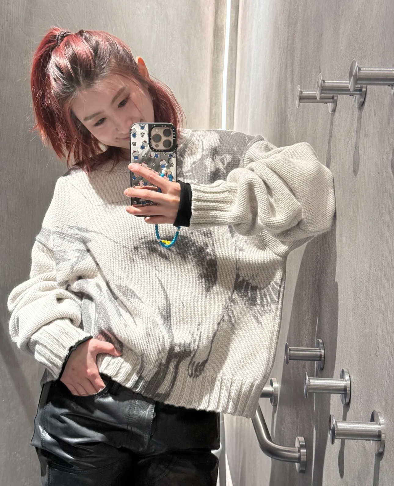 ERD Enfants Riches Deprimes Portrait Print Oversized Sleeve Knit Sweater 3 i1756308597764 8978