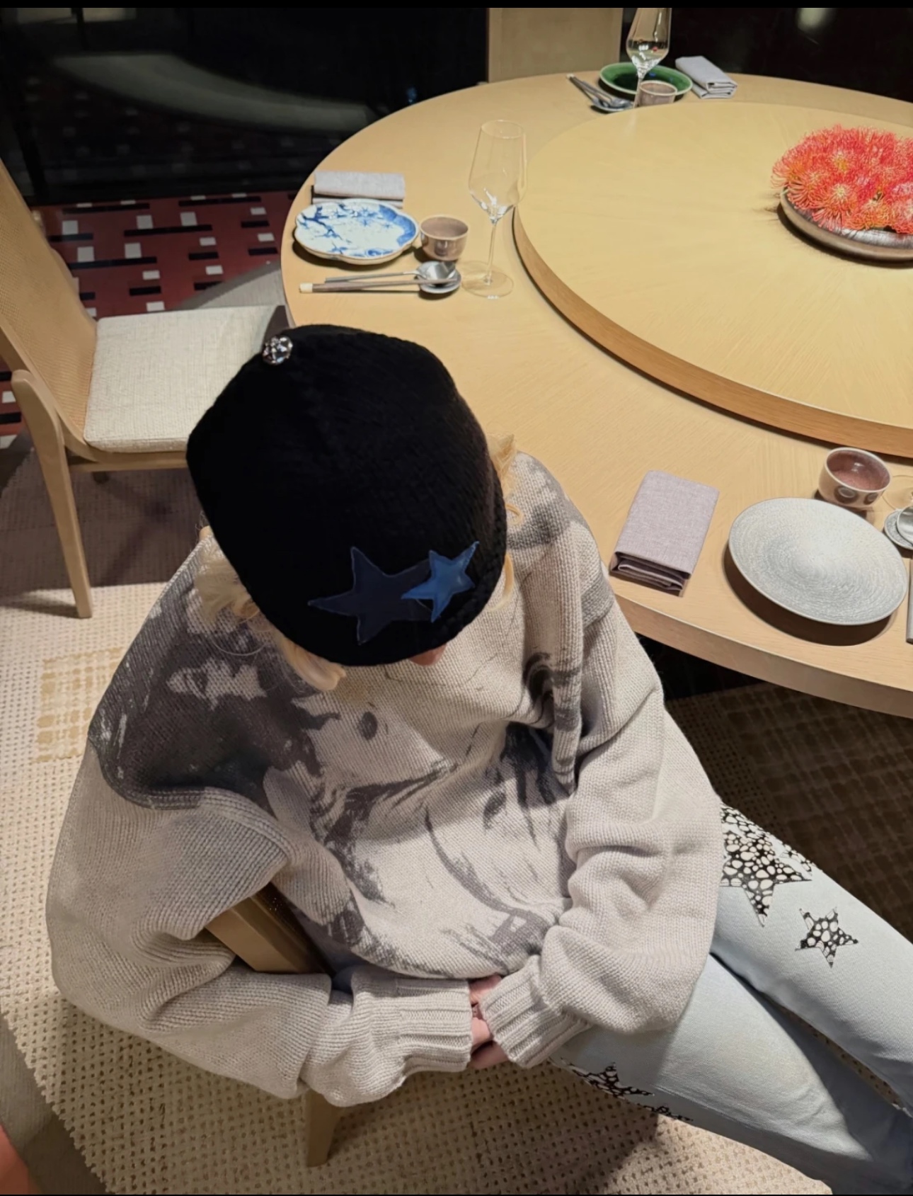 ERD Enfants Riches Deprimes Portrait Print Oversized Sleeve Knit Sweater 6 i1756308650338 1276