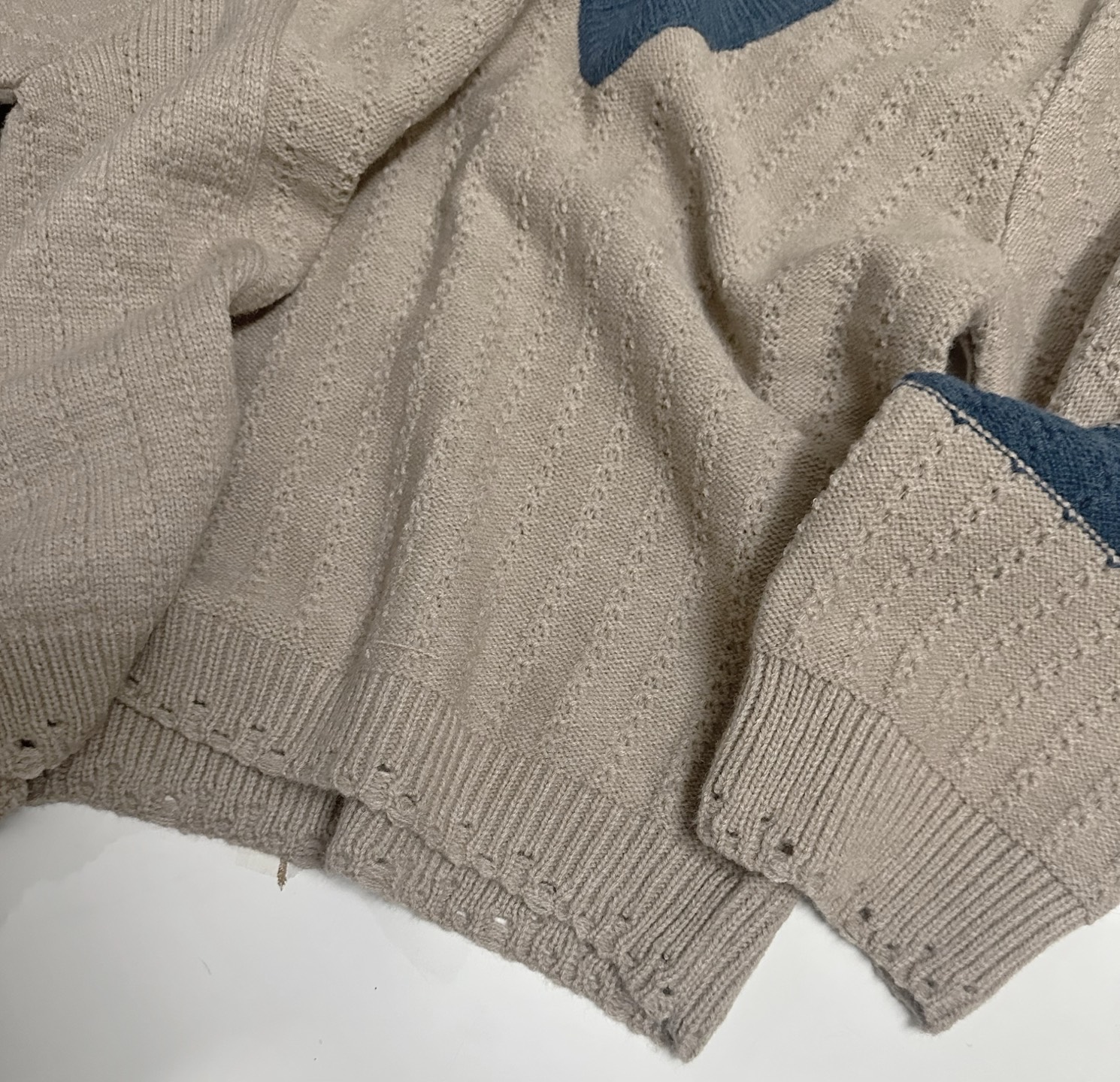 Enfants Riches Déprimés V-Neck Knit Sweater Wool Blend Relaxed Fit 8 i1757524142826 7423 0 6