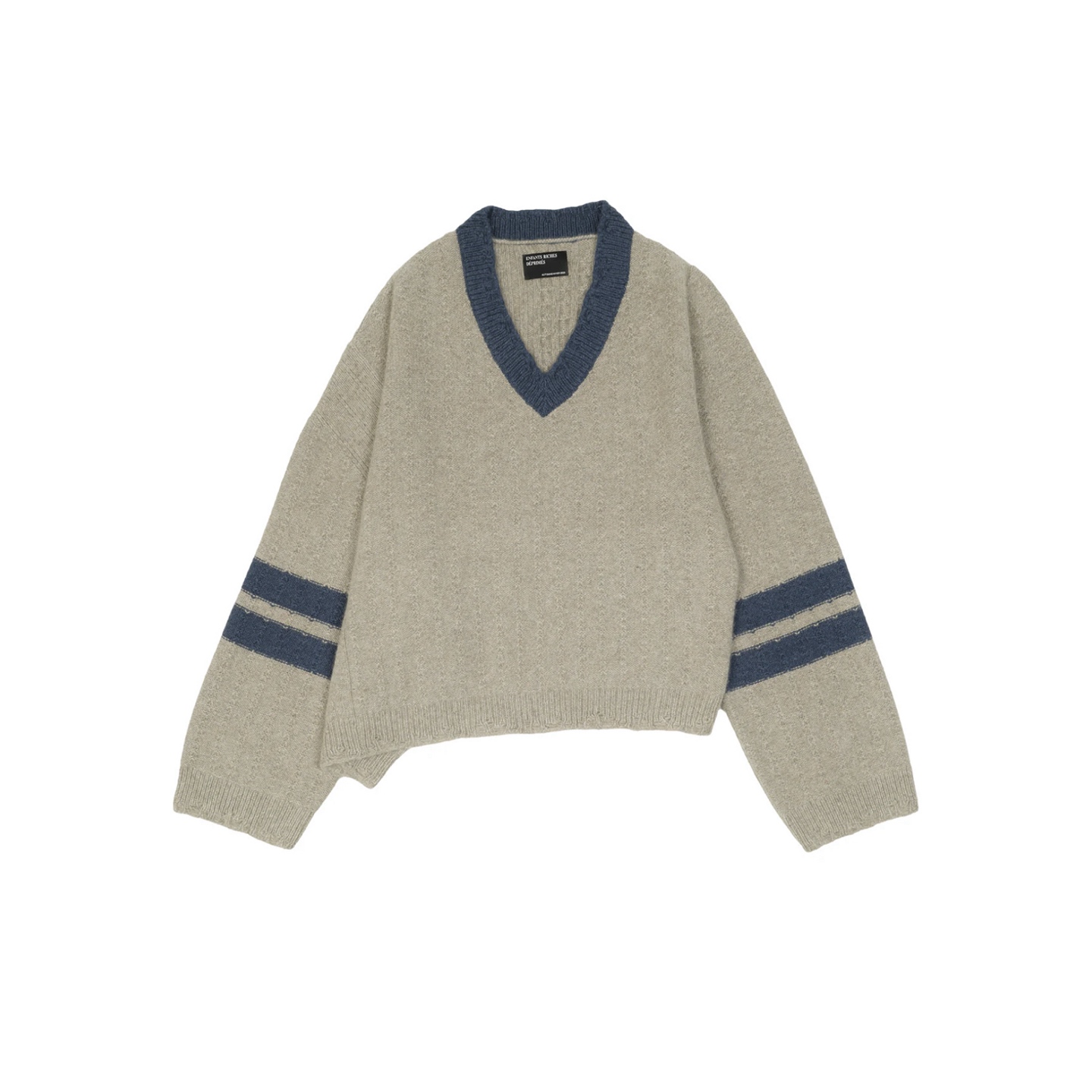 Enfants Riches Déprimés V-Neck Knit Sweater Wool Blend Relaxed Fit 4 i1757524146143 8225 0 2