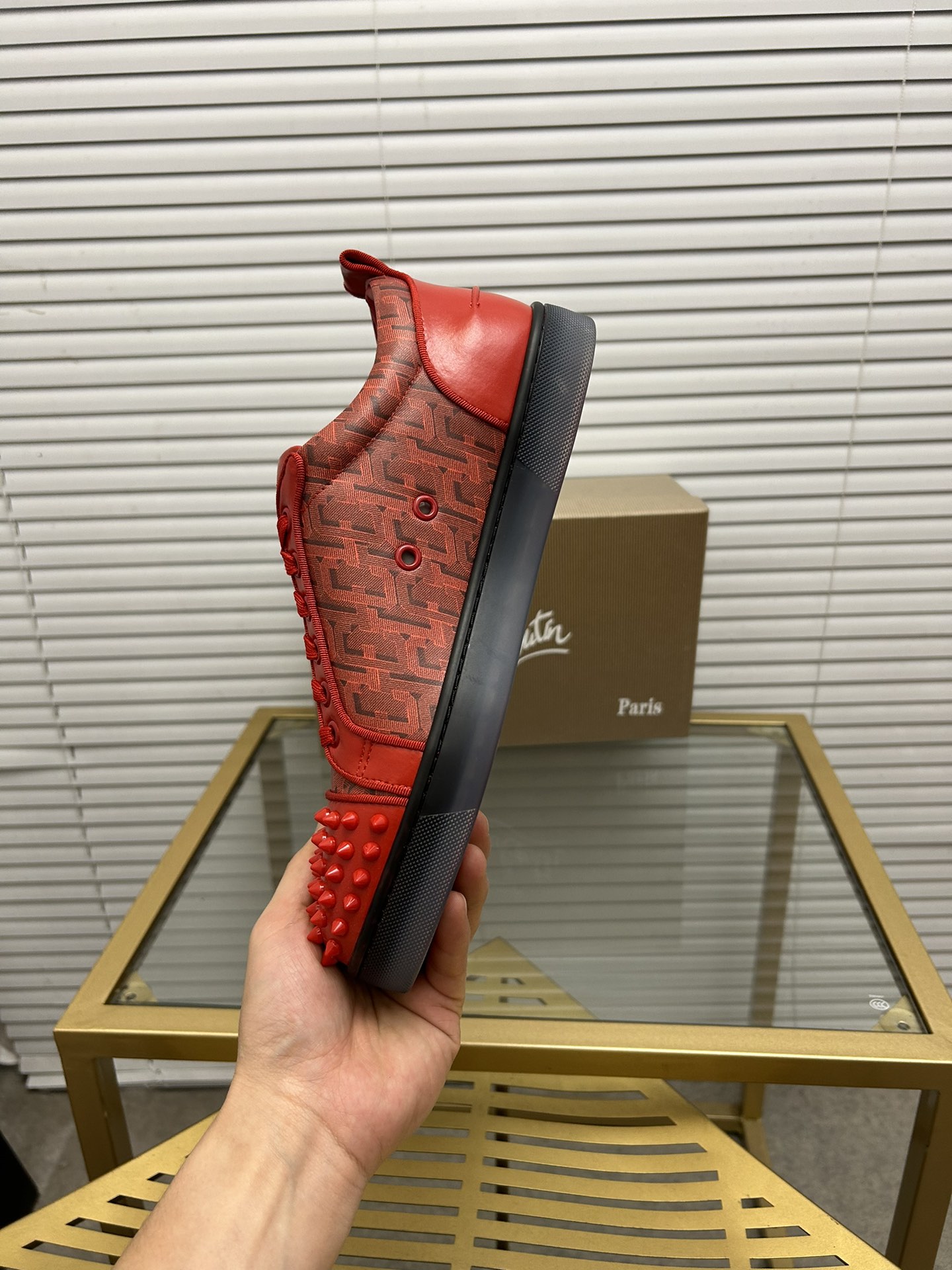 precio de fábrica. christian louboutin (CL zapatos inferiores rojos) serie contador, parejas boardsh