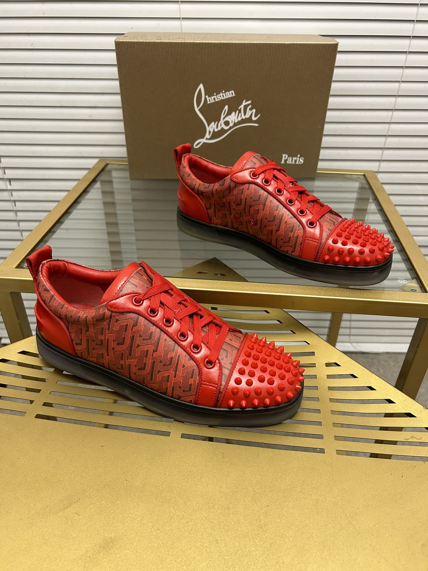 precio de fábrica. christian louboutin (CL zapatos inferiores rojos) serie contador, parejas boardsh