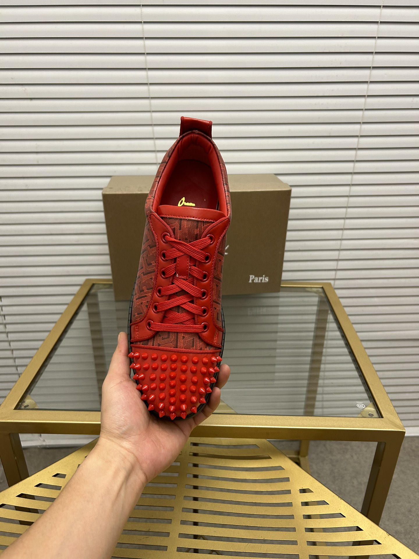 precio de fábrica. christian louboutin (CL zapatos inferiores rojos) serie contador, parejas boardsh