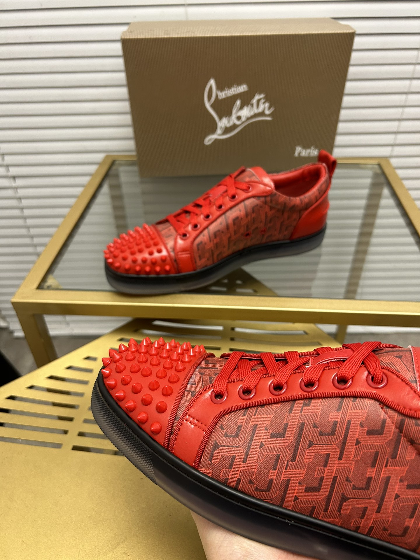 precio de fábrica. christian louboutin (CL zapatos inferiores rojos) serie contador, parejas boardsh