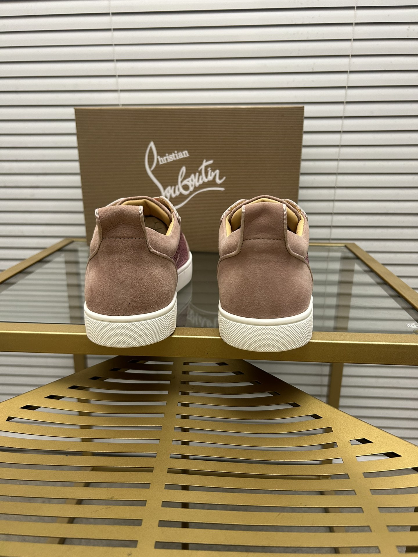 (precio de fábrica. christian louboutin (CL zapatos inferiores rojos) serie de contador, pareja boar