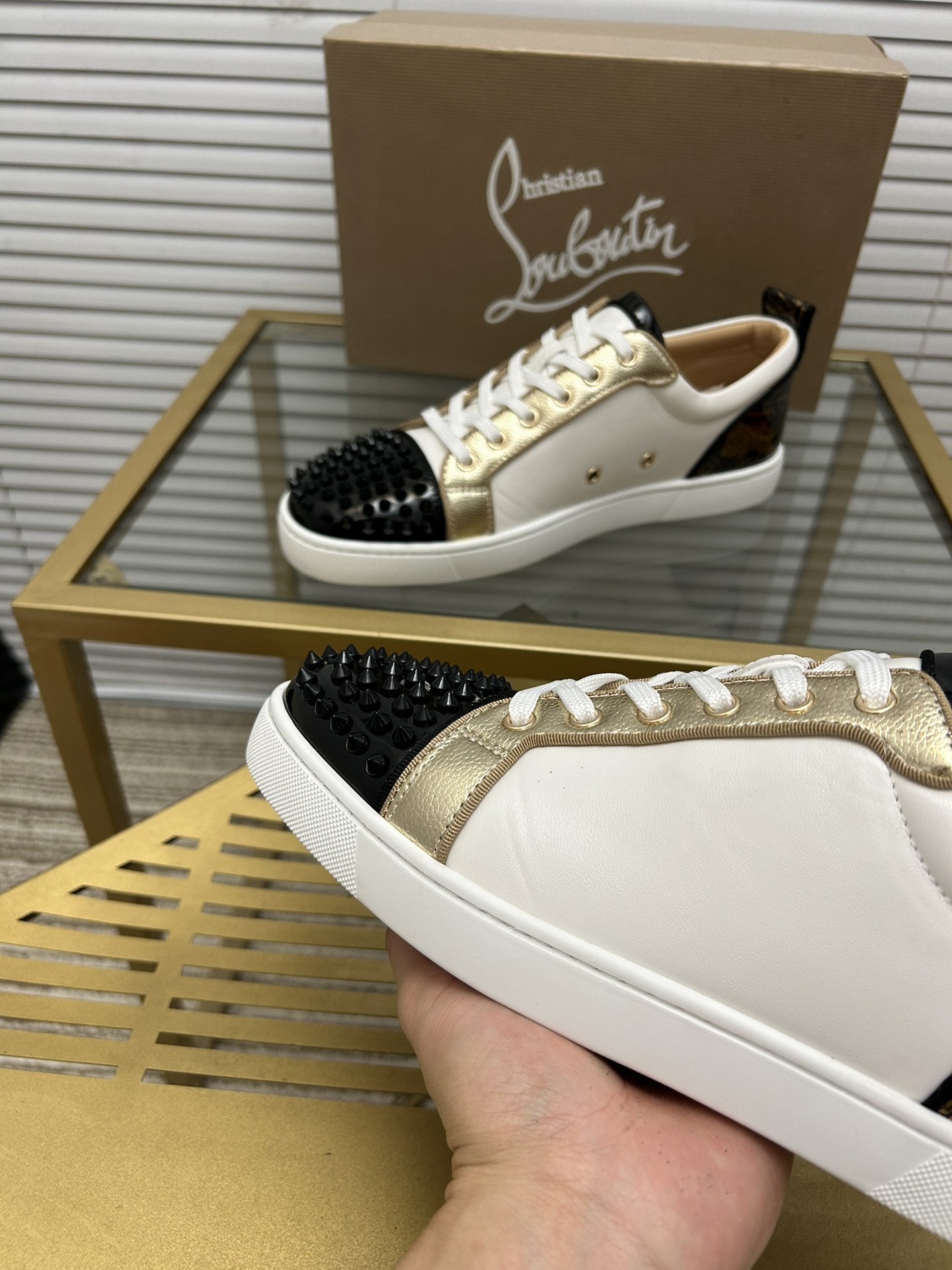precio de fábrica. christian louboutin (CL zapatos inferiores rojos) serie contador, parejas boardsh