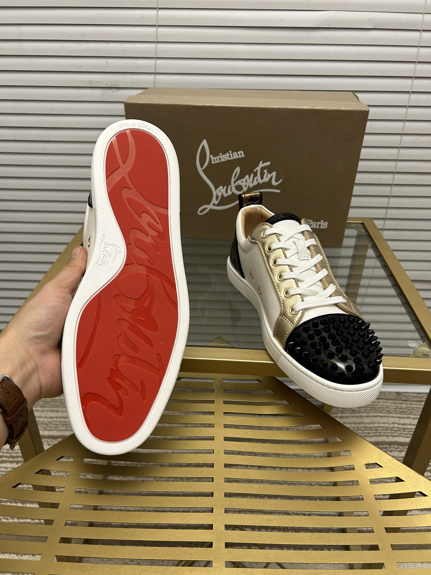 precio de fábrica. christian louboutin (CL zapatos inferiores rojos) serie contador, parejas boardsh