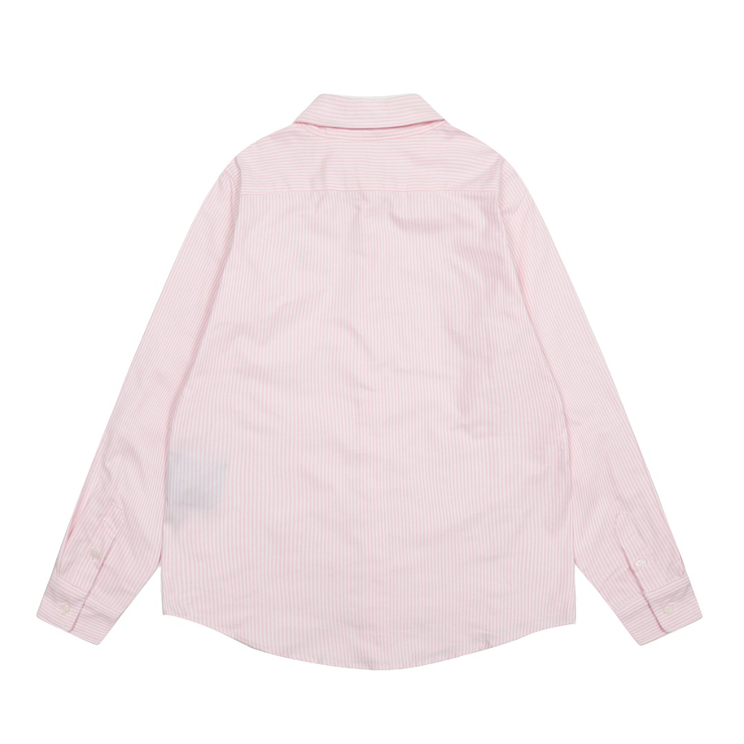Top Quality Lavlaren/Ralph Lauren Striped Pony Couple Shirt – High-Quality Oxford Fabric - 图片 2