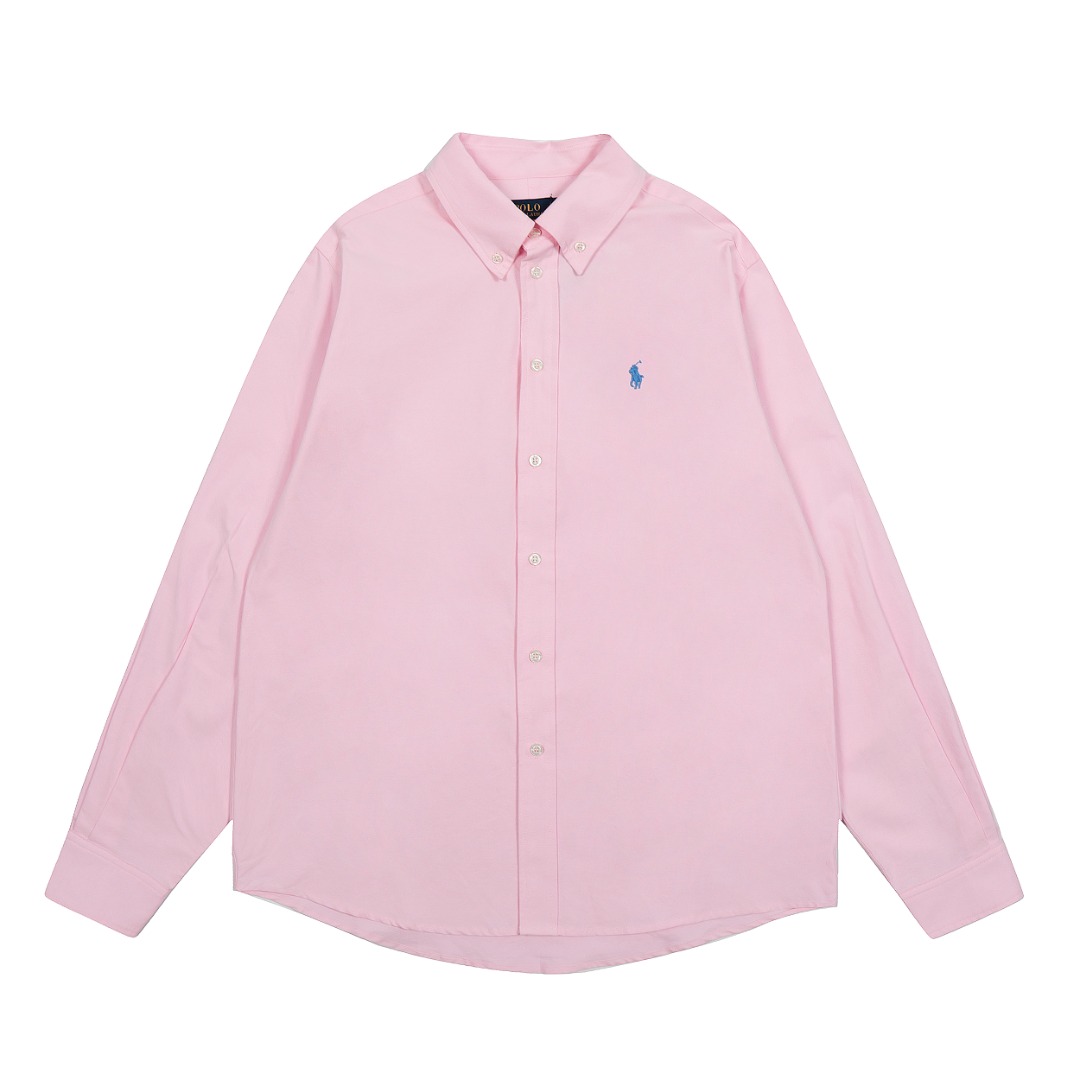 Top Quality Ralph Lauren Blue Shirt Collection in Various Colors, Sizes S-XL - 图片 1