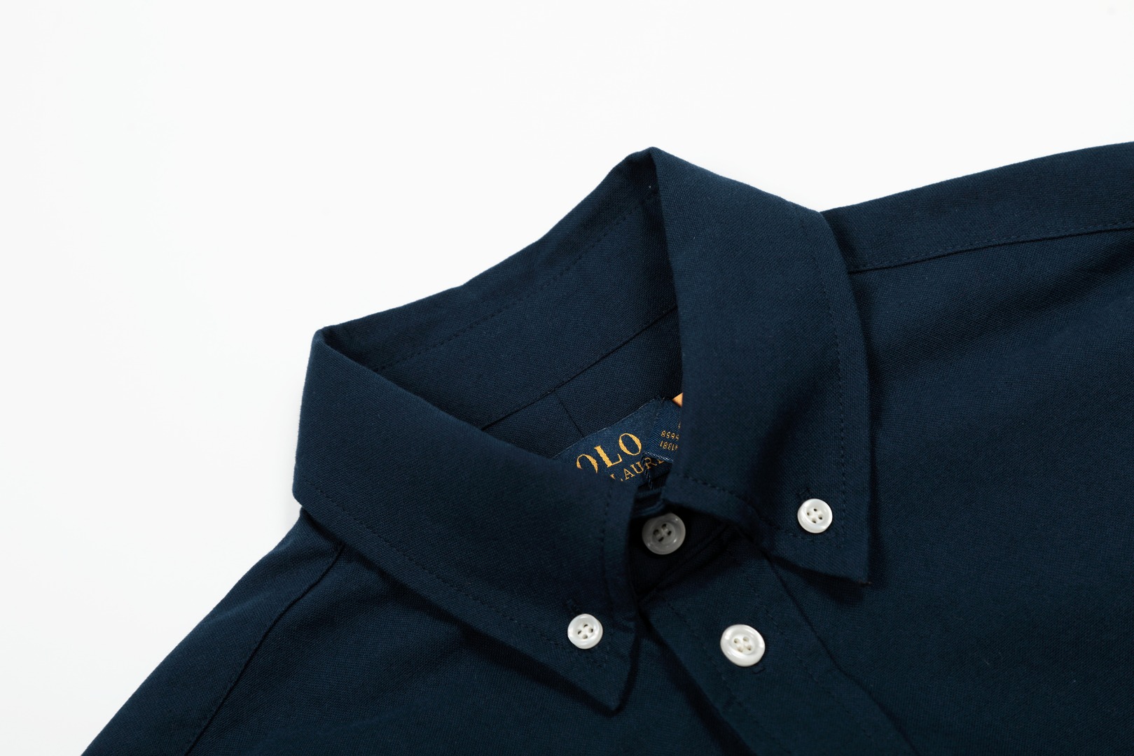 “Ralph Lauren Classic Blue Shirt: Top Quality Original Design, Soft Fabric, Various Colors” - 图片 3