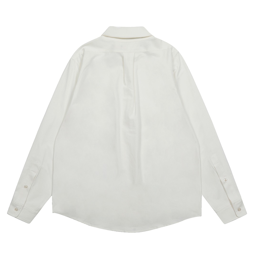 High-Quality Ralph Lauren Blue Shirt with Long Sleeves in Various Colors - 图片 2