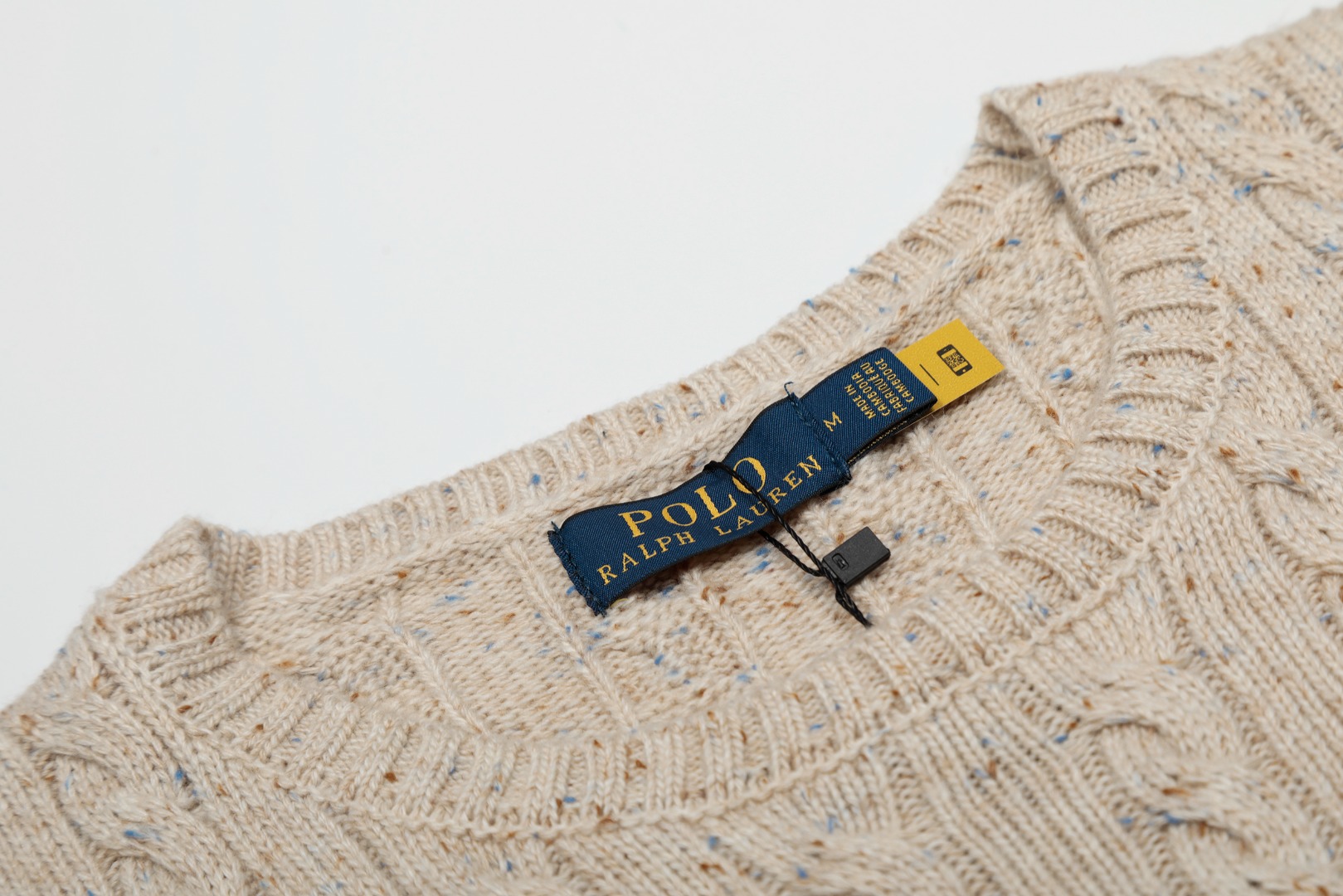 Ralph Lauren Jersey de Punto Trenzado de Manga Corta con Logo Bordado 4 o 1iof82nh4c5k5dj1lq417u149rr