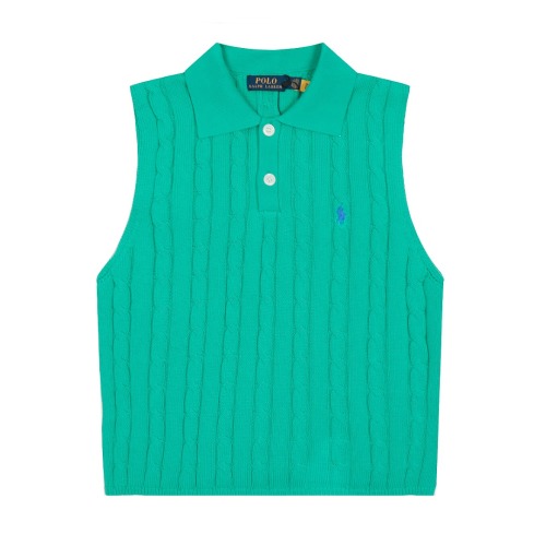 Ralph Lauren Polo Chaleco de Punto con Logo Bordado para Mujer 16 Ralph Lauren Polo Chaleco de Punto con Logo Bordado para Mujer