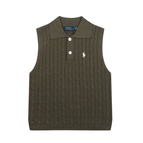 Ralph Lauren Polo Knit Vest with Embroidered Logo - Classic & Versatile 1 Ralph Lauren Polo Knit Vest with Embroidered Logo – Classic & Versatile