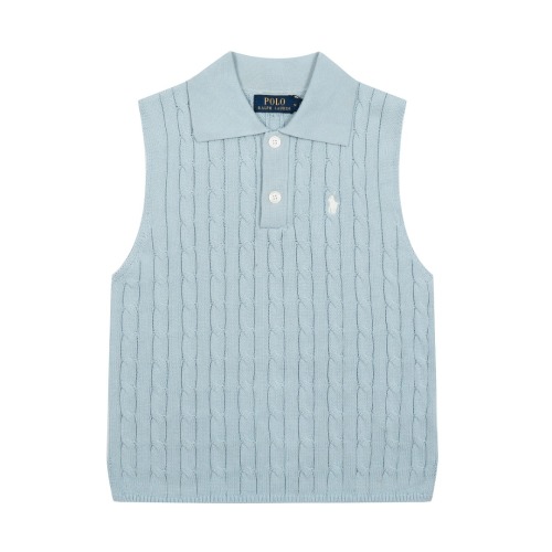 Ralph Lauren Polo Chaleco de Punto con Logo Bordado para Mujer 16 Ralph Lauren Polo Chaleco de Punto con Logo Bordado para Mujer