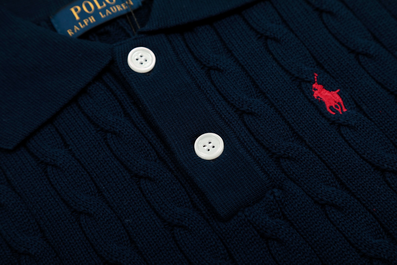Ralph Lauren Polo Chaleco de Punto con Logo Bordado para Mujer 5 o 1iu42pjif57f12mu19001be71el13