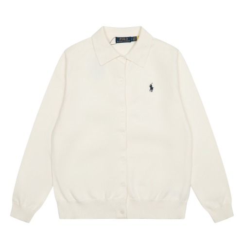 Ralph Lauren Women's Classic Fit Cotton Interlock Cardigan Sweater 1 Ralph Lauren Women's Classic Fit Cotton Interlock Cardigan Sweater