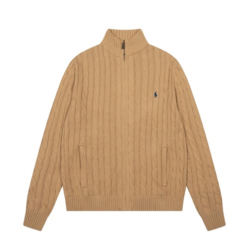 Ralph Lauren Full Zip Cable Knit Sweater Classic Fit Unisex Design 1 Ralph Lauren Full Zip Cable Knit Sweater Classic Fit Unisex Design