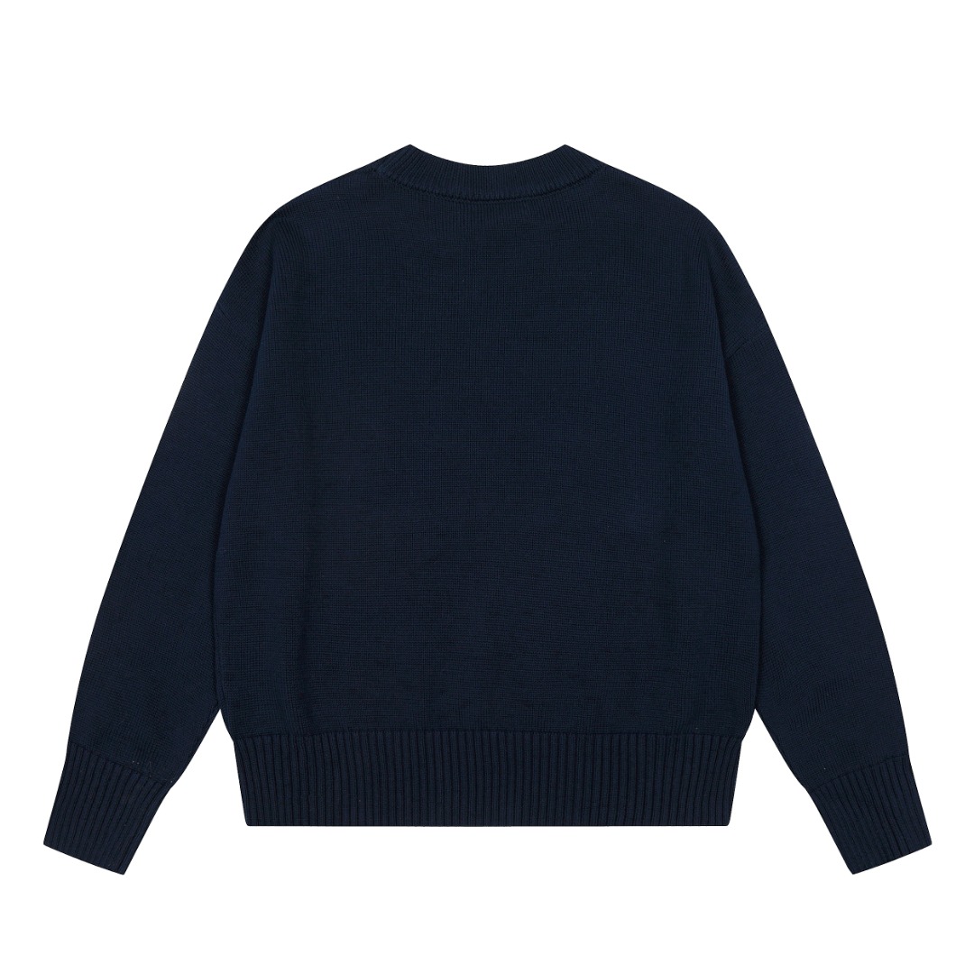 Ami Paris Suéter de Punto con Bordado de Corazón para Hombre y Mujer 3 o 1j5jcoi7d476oshfn5hhiiqoo