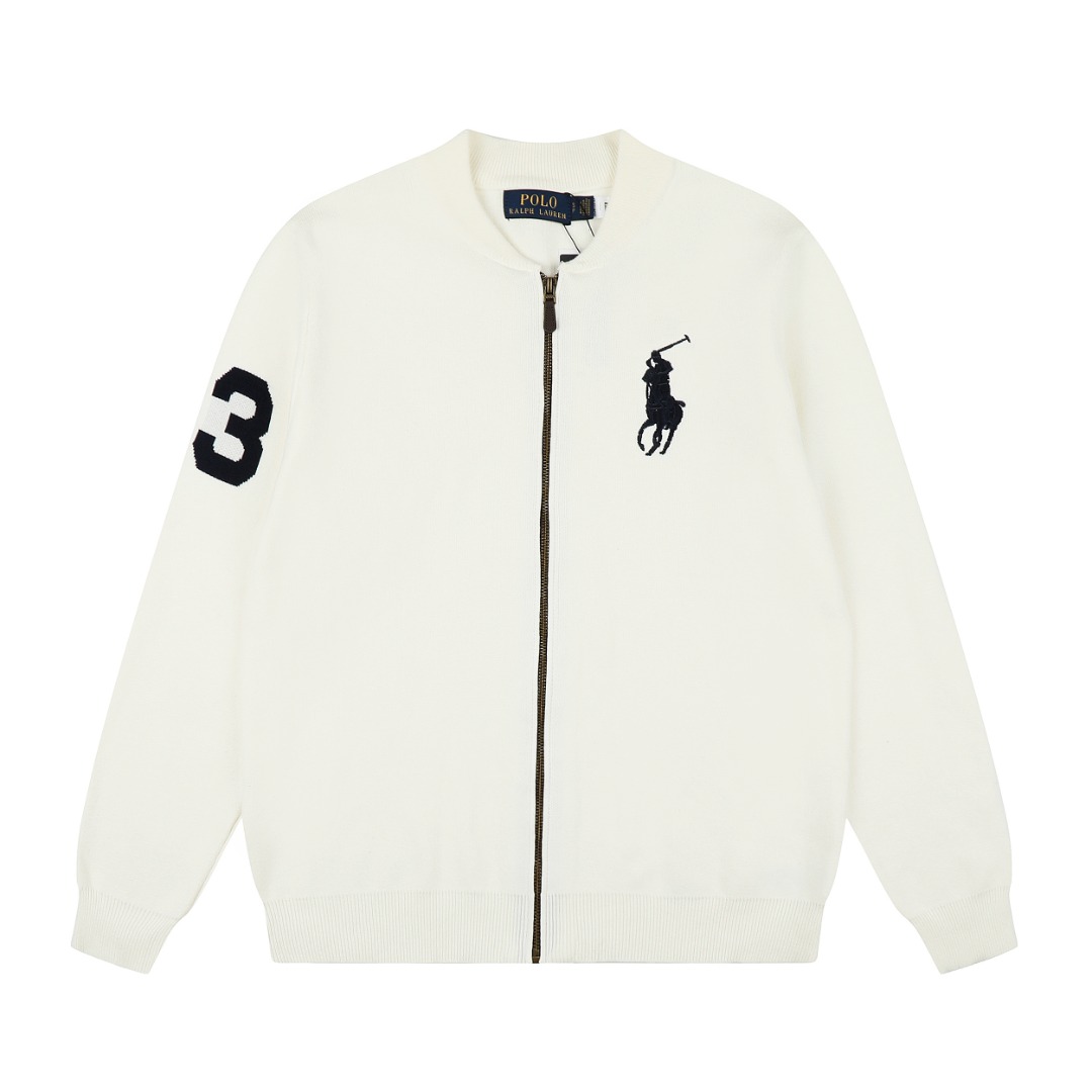 【05500】Ralph Lauren Knit Sweater Jacket Size: S-XL