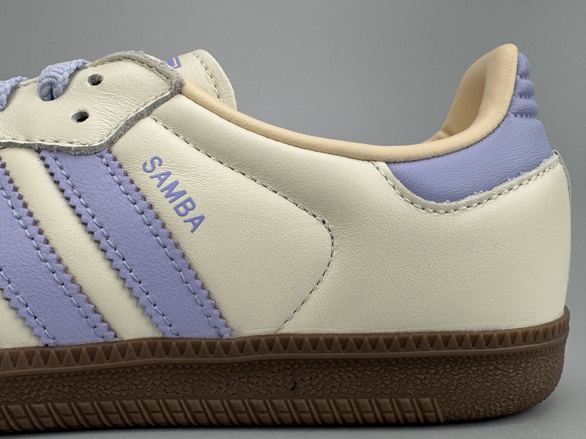 Adidas Samba OG Low-Top Sneakers - Cream White/Purple - Leather Upper 8 i1746634274203 3083 0 6