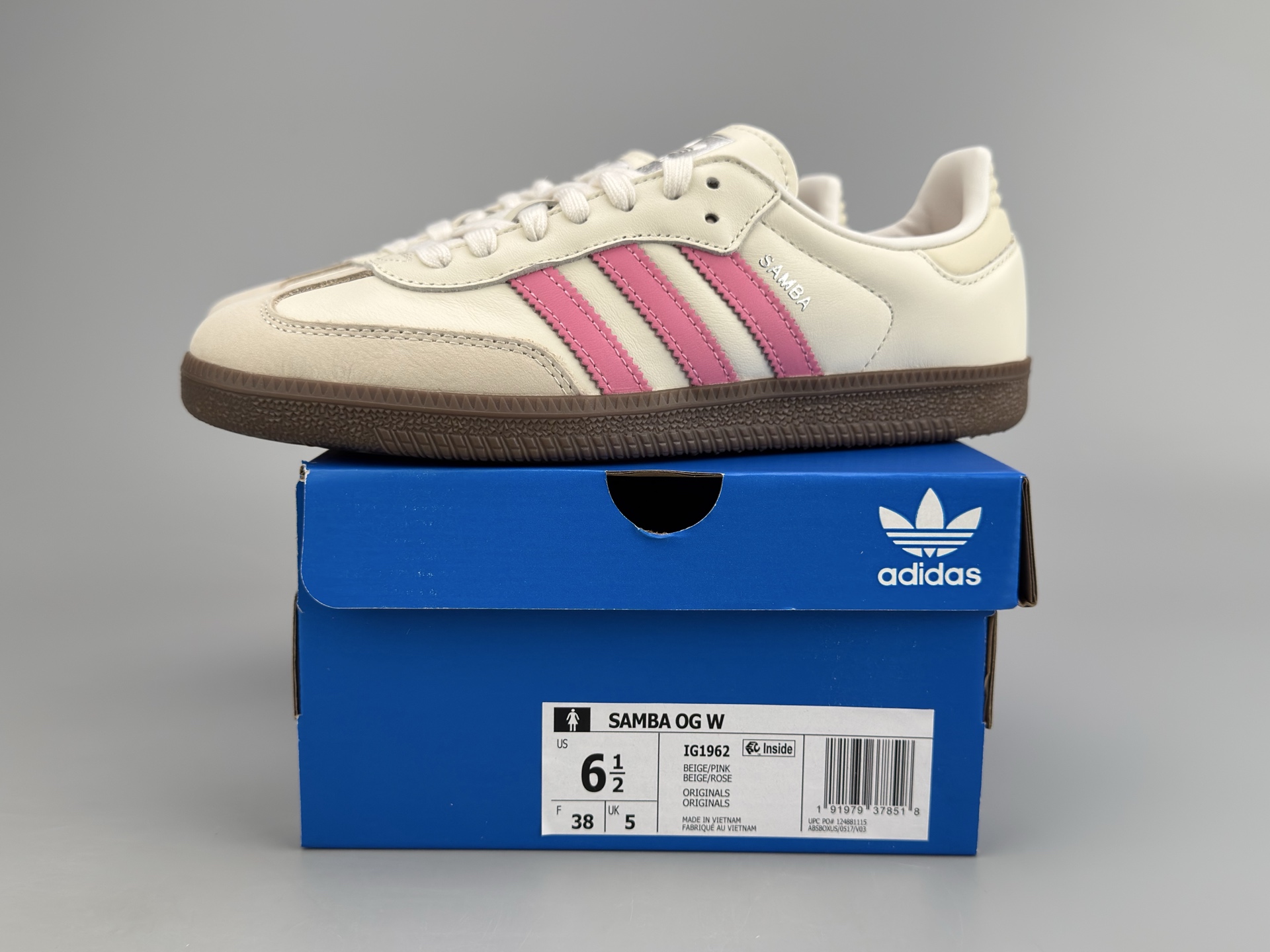 Adidas Samba OG Low-Top Sneakers - Full Leather Upper, Casual Style, IG1962 11 i1746634321516 4349 0 9