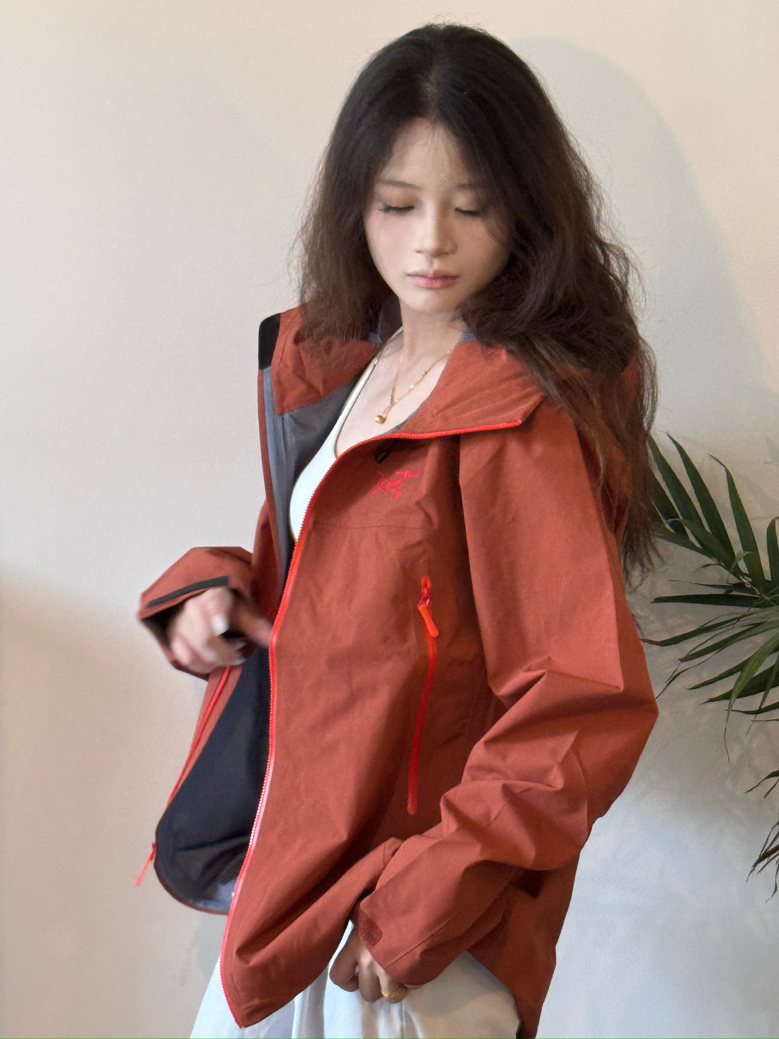 NO:520923,ARC'TERY ｜Bate SL Lightweight breathable hooded jacket Sequoia Size S-2XL, Hats,alexander wang19860909ARC'TERY ｜Bate SL 轻质透气连帽冲锋衣 红杉色 尺码S-2XL,,hats,alexander wang,Men's clothing