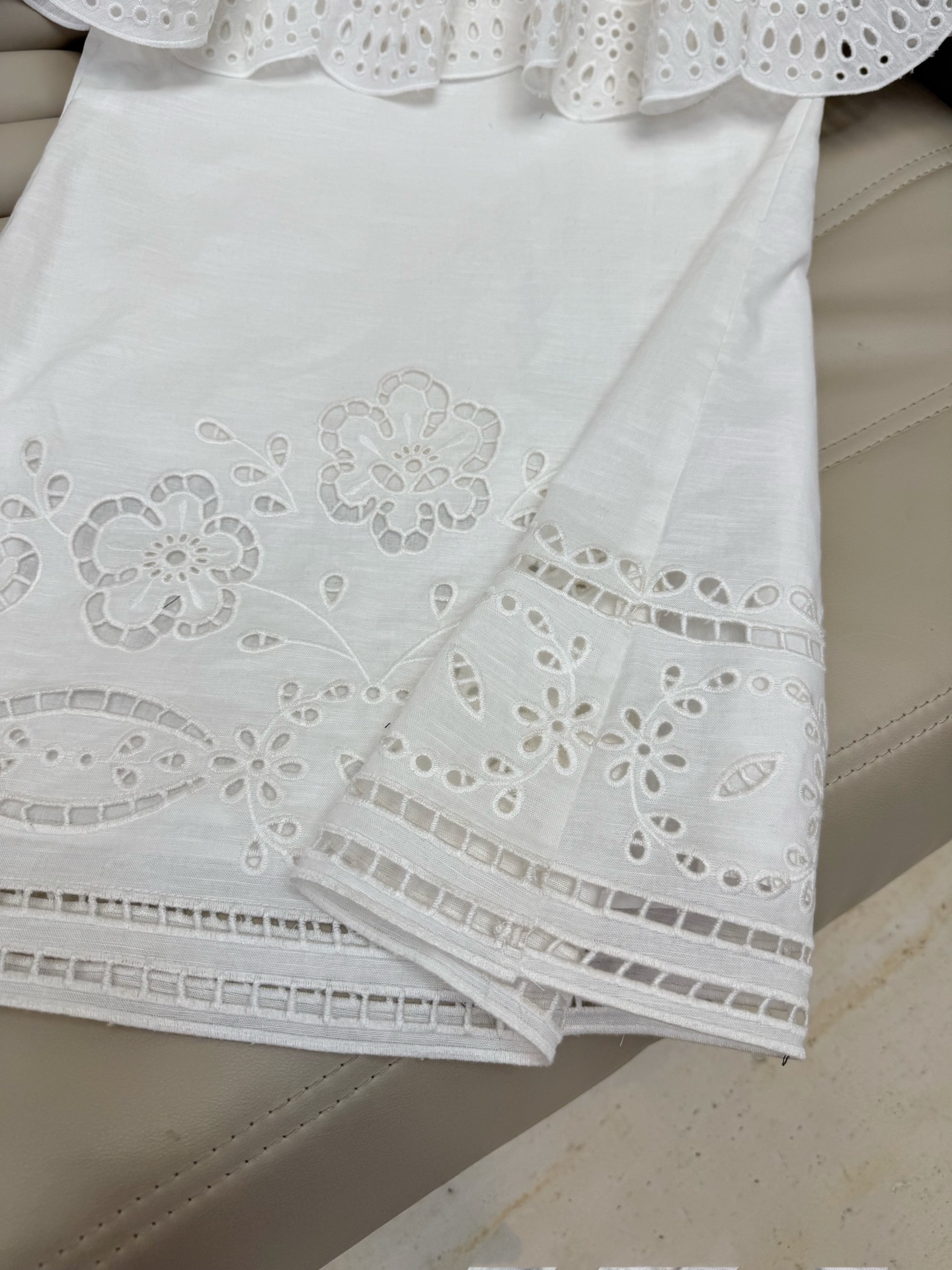 Floral Embroidery Cape Dress - Elegant A-Line, Slimming Waist, S-L 8 i1751712493593 4050 0 6