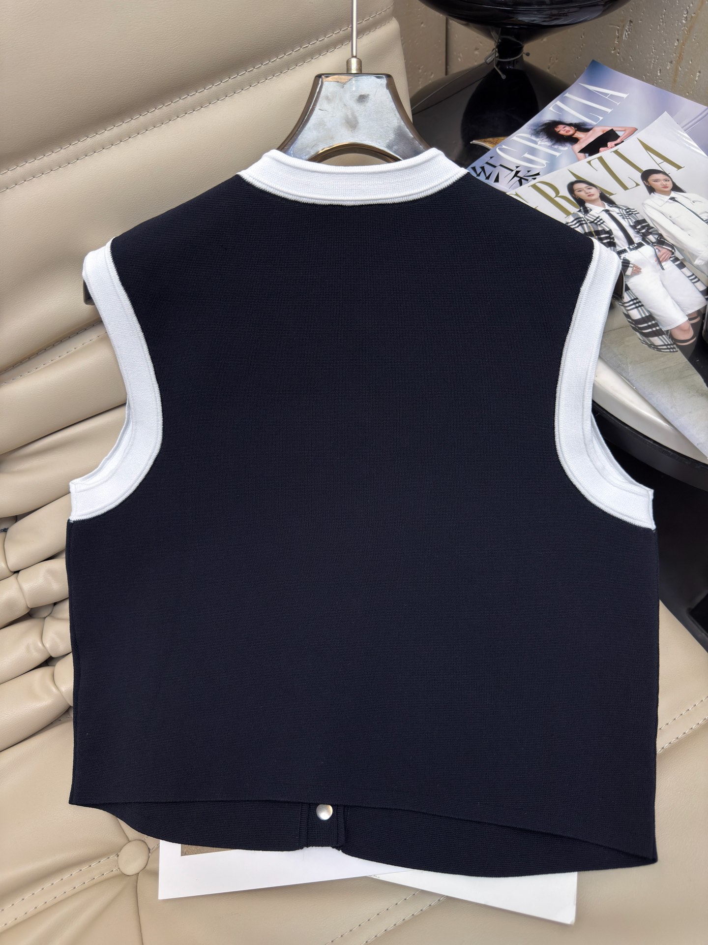Elegant Two-Piece Knitted Vest and Skirt Set - French Chic Style 6 i1753520360958 1014 0 4