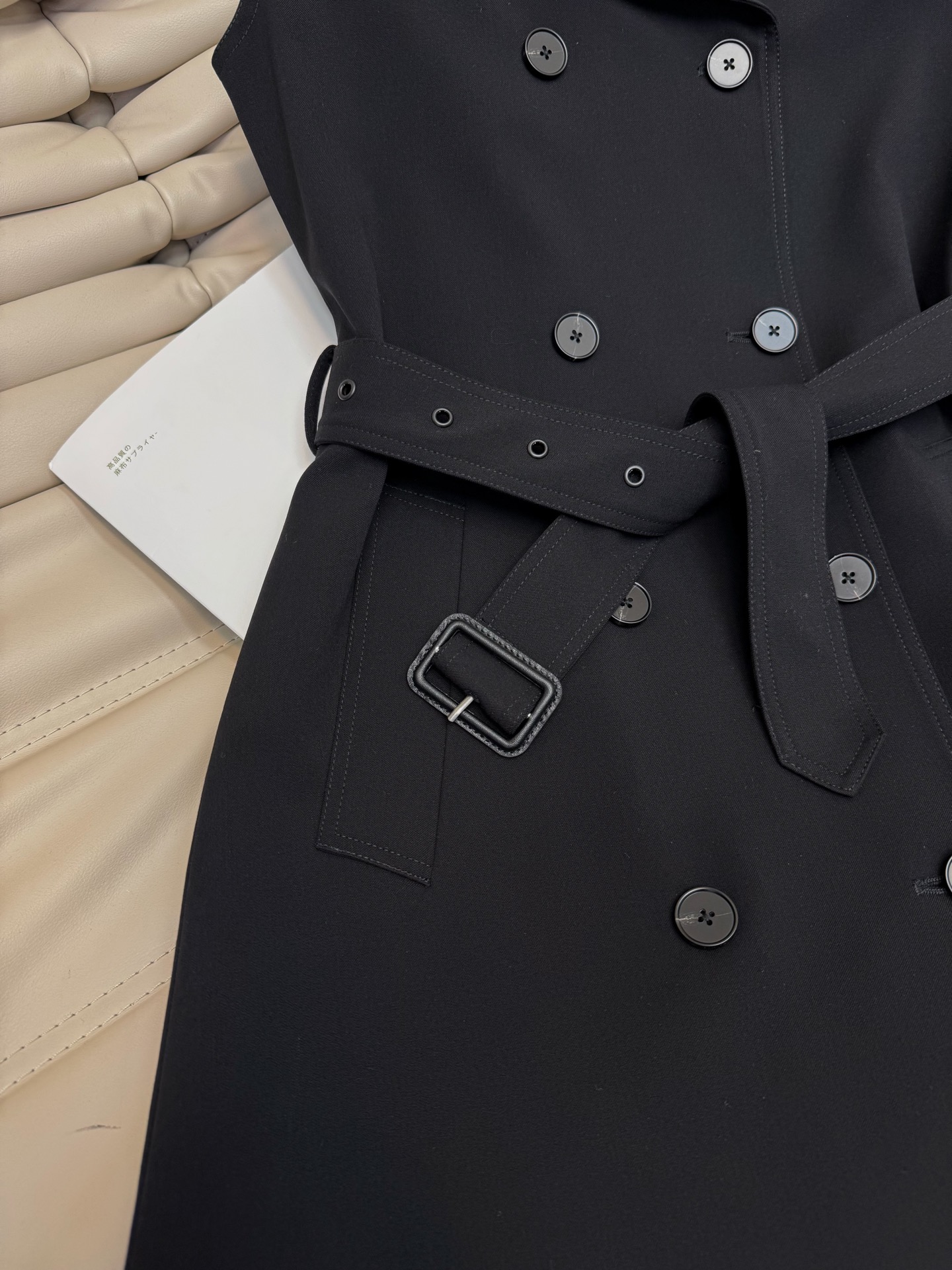 Elegant Trench Coat Dress with Belted Waist - Sophisticated Fall Style 5 i1753951515254 4662 0 3