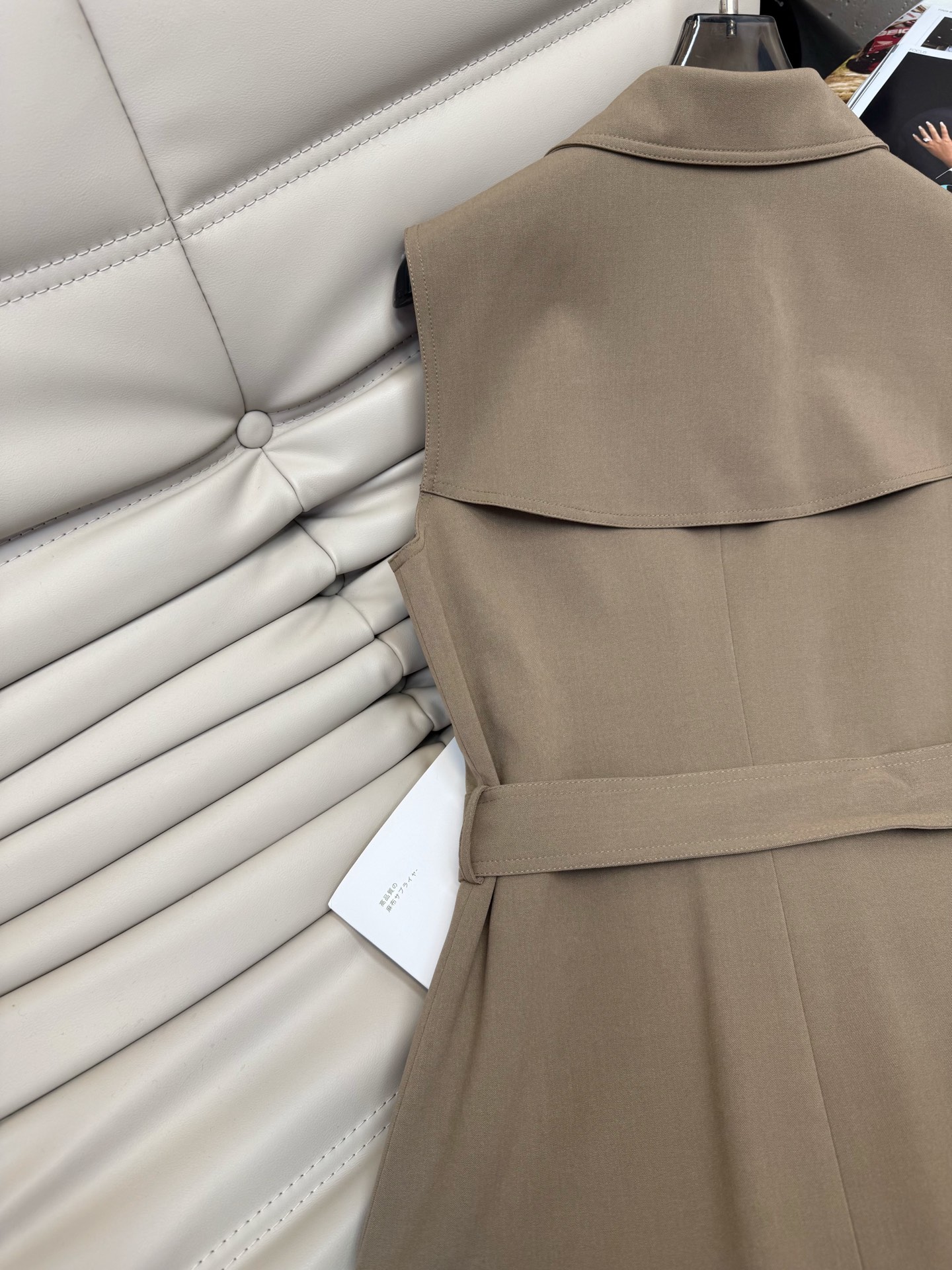 Elegant Trench Coat Dress with Belt - Long Sleeve, Double-Breasted, Fashionable Style 8 i1753951580720 5160 0 6