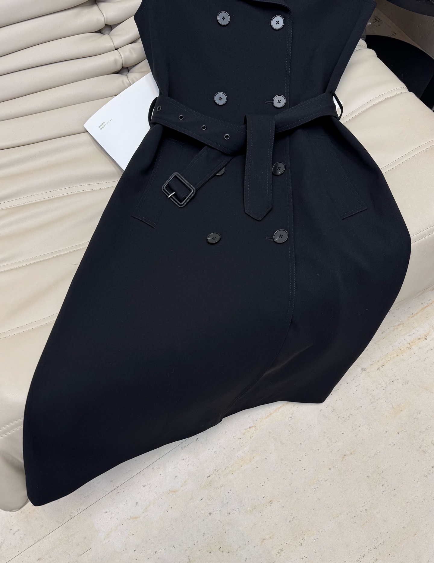 Elegant Trench Coat Dress with Belted Waist - Sophisticated Fall Style 4 i1753951583825 3041 0 2
