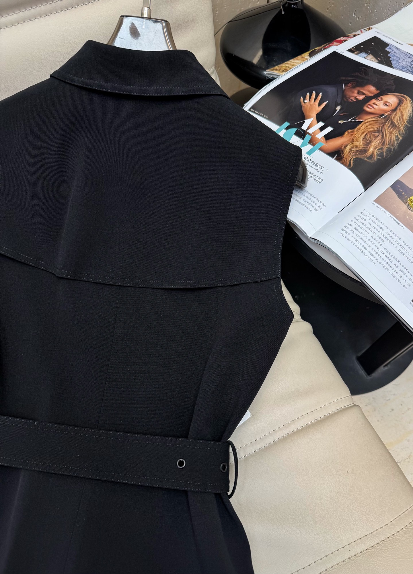 Elegant Trench Coat Dress with Belted Waist - Sophisticated Fall Style 8 i1753951583871 1338 0 6