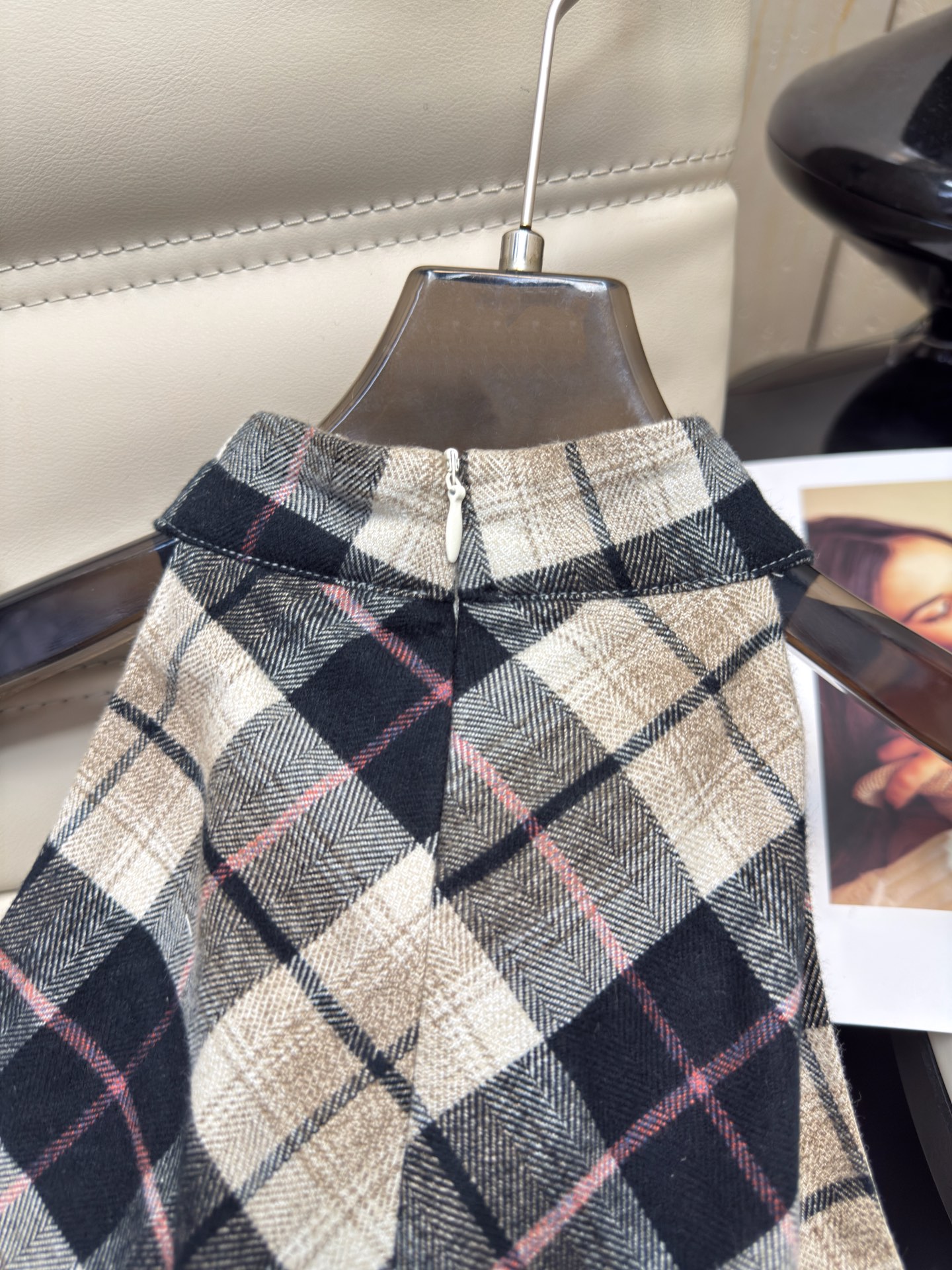 Elegant Plaid Maxi Dress with Halter Neck - Romantic & Slimming 6 i1753953416700 5352 0 4