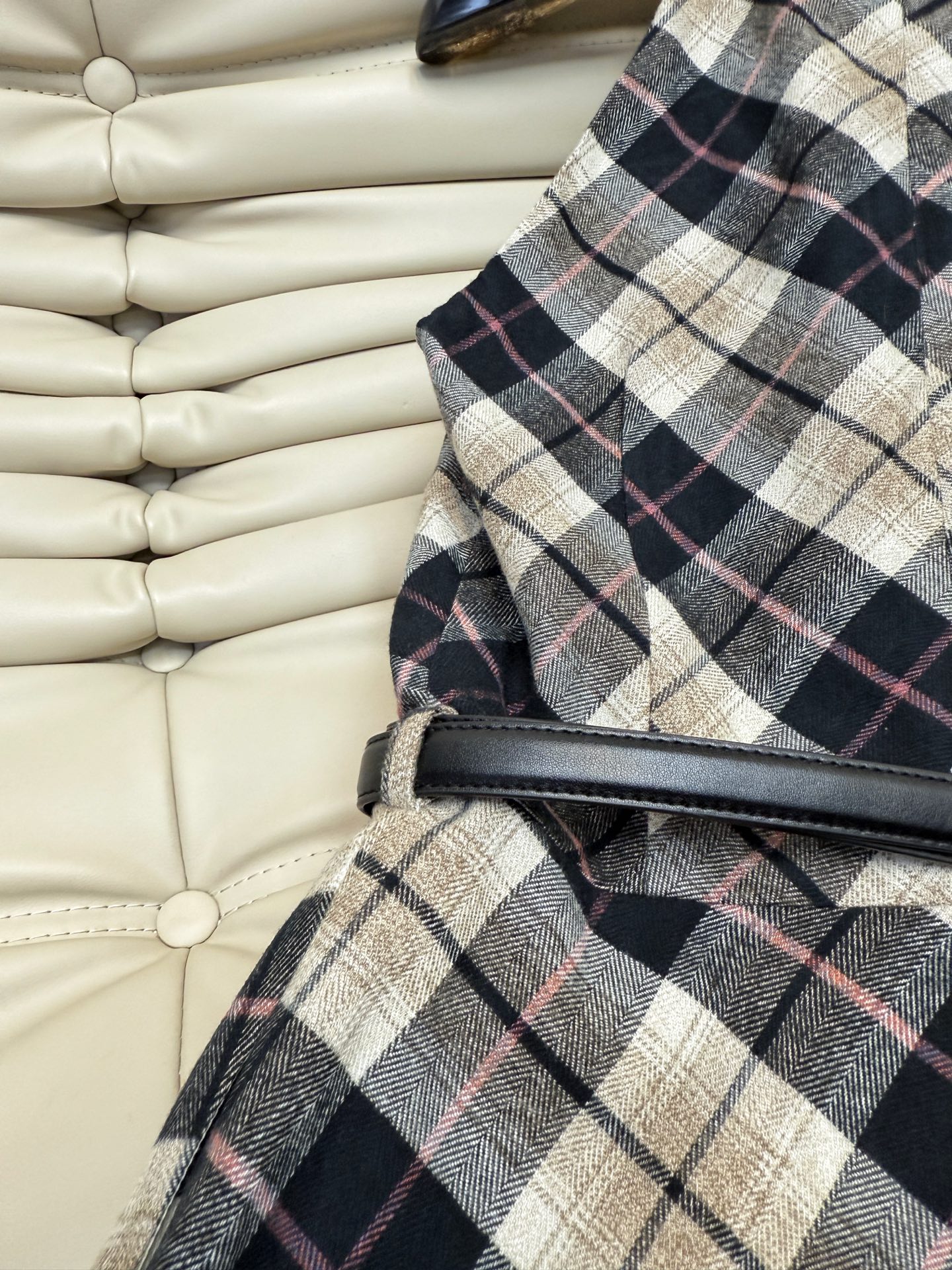 Elegant Plaid Maxi Dress with Halter Neck - Romantic & Slimming 7 i1753953430928 1851 0 5