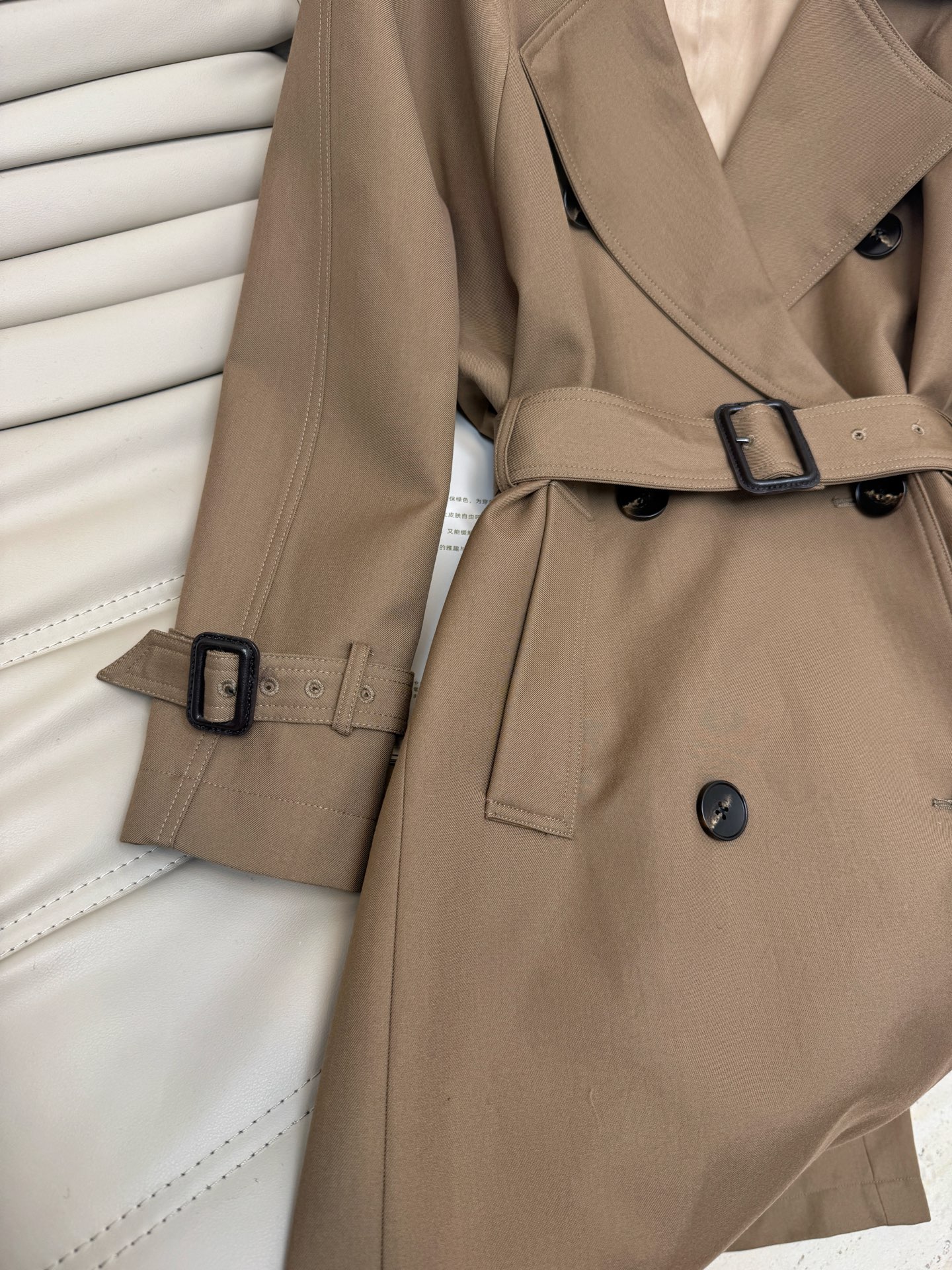 Classic Double-Breasted Trench Coat: Elegant Fall Style, Loose Fit 6 i1757649024047 9995 0 4