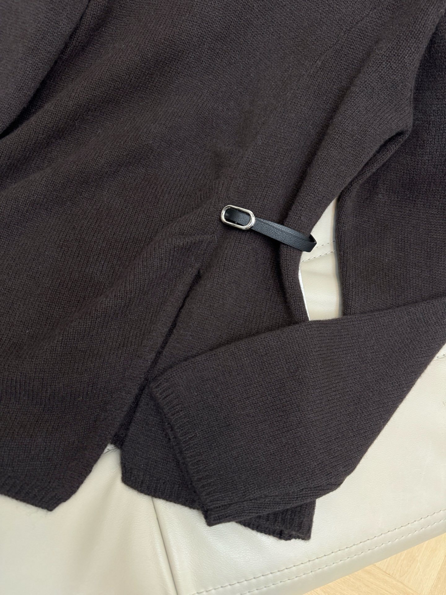 Elegant Wool Blend Sweater and Skirt Set - Chic Fall/Winter Outfit 5 i1759835507200 5743 0 3